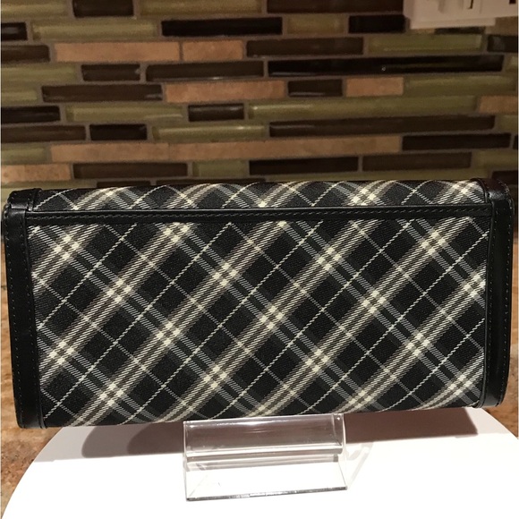 BURBERRY Blue Label Signature Nova Check Long Wallet 🔥😍🖤 - Picture 16 of 16